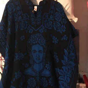 FRIDA KAHLO ARTISIAN PONCHO